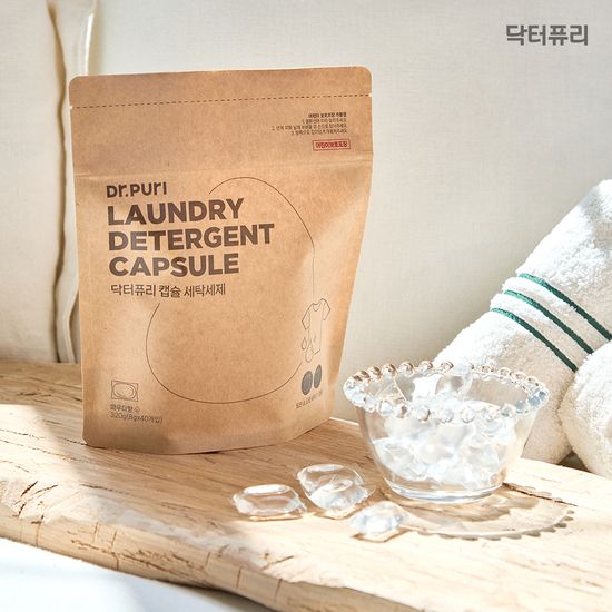 [2+1] 닥터퓨리 캡슐세탁세제 8g 40개입 3세트