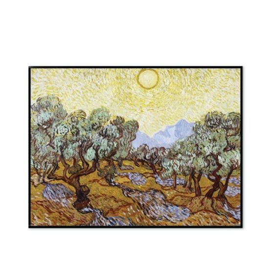 [THE BELLA] 고흐 - 노란 하늘과 태양 아래의 올리브 나무들 Olive Trees with Yellow Sky and Sun