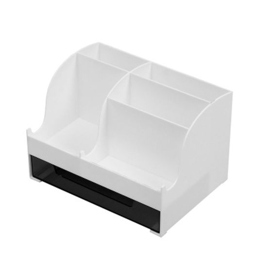 굿심플 데스크 소품정리함 펜꽂이 화장대수납함