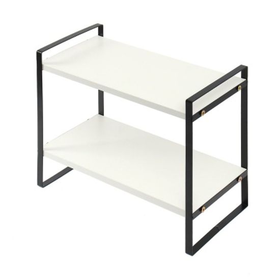 베이직 2단 책상 선반(40cm) 데스크책꽂이