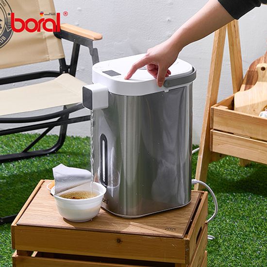 보랄 자동 출수 5L 보온포트 보온병 BR-Y500WP