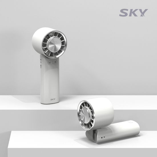 스카이 급속 냉각 휴대용 미니 손 선풍기+스트랩 W11