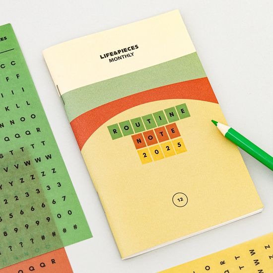 라이프앤피시스 알파벳 스티커 세트