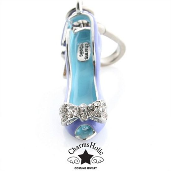 [참스홀릭]Vivienne Shoe Charm violet ribbon cks015