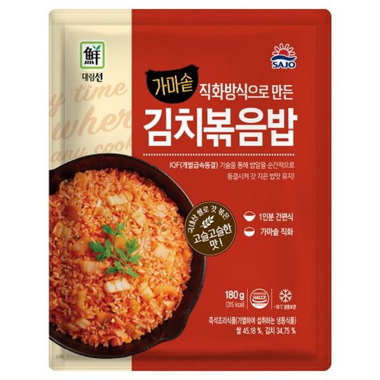 사조 가마솥 김치 볶음밥 180g 냉동