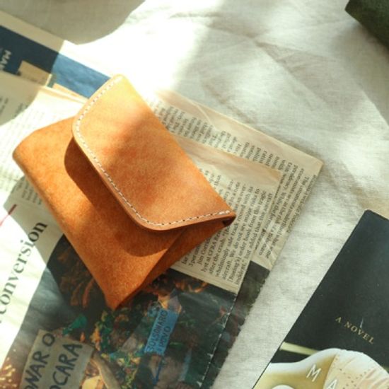 베지터블 가죽카드/명함지갑