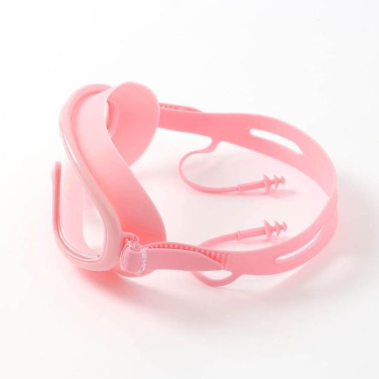 블루돌핀 고글 물안경 김서림방지 투명 수경 핑크