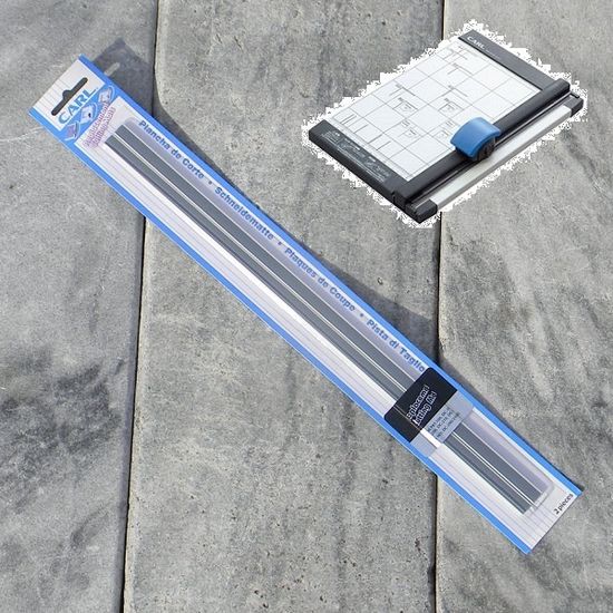 CARL A4 문서재단기 DC-212용 매트/쫄대 210M-2개입