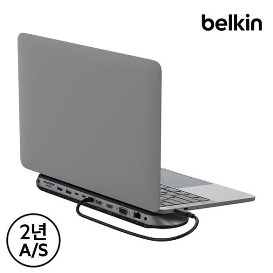 벨킨 11in1 트리플 디스플레이 멀티 허브 INC014bt