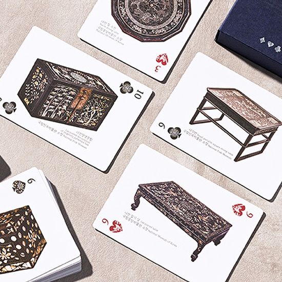 한국의 문화유산 시리즈IV 나전칠기 플레잉카드