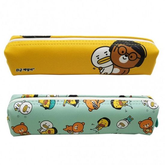 B급패밀리 레자 봉제필통 미니 캐릭터 파우치 4개
