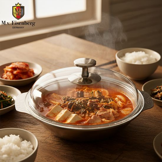 아이젠베르그 무연마 스키야키 스텐 전골냄비 모음전
