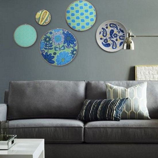 패브릭 수틀 액자 베라 두들리 데이지 4종 세트