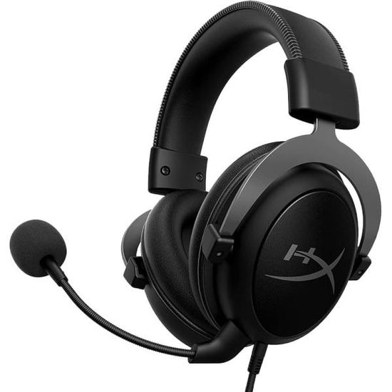 헤드셋 유선 가상 7.1채널 마이크 레드