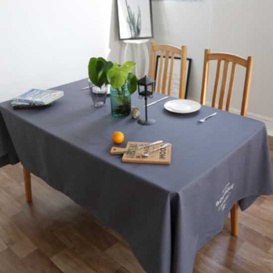 모던 린넨 식탁보 테이블보