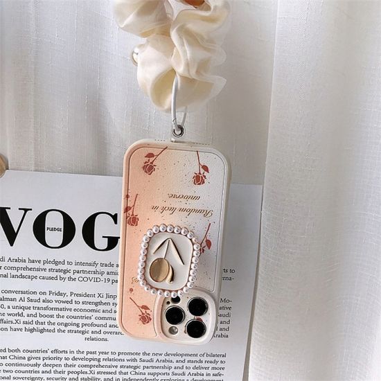 갤럭시 s23 s22 s21 진주 톡 그립 밴드 스트랩 케이스