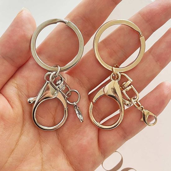 랍스터 붕어 고리 키링 부자재 인형 가방 키홀더 재료