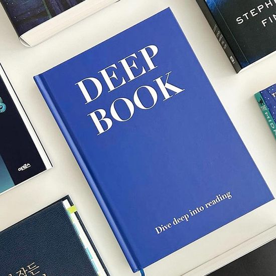 [기프트] 딥북 Q&A 양장 독서록 독서노트 필사노트