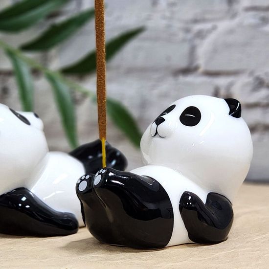 SFr 인센스 스틱 홀더 발을 든 판다(WFHM1UQ)