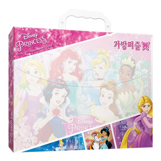 디즈니 프린세스 가방퍼즐 1 (15,20,25,30피스)