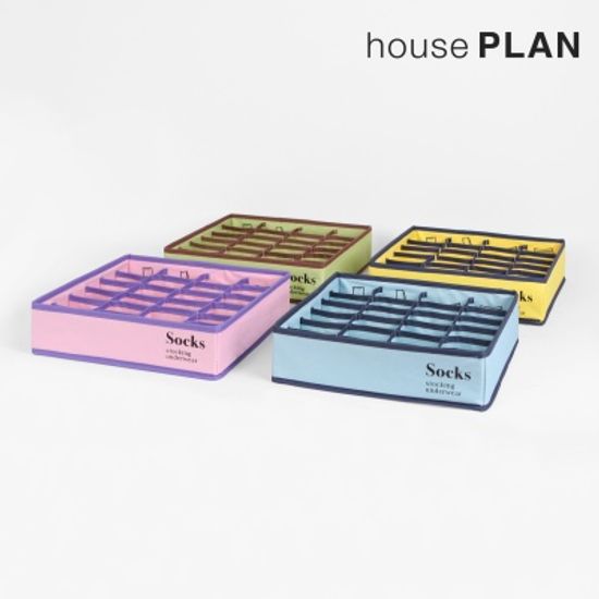 아이콘 속옷 정리함 (4컬러)