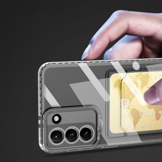 갤럭시 s22 21 노트20 투명 카드수납 슬롯 젤리케이스