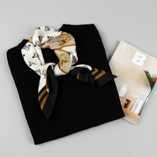 [베네]무드 골드코치 쁘띠 스카프