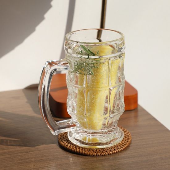 델 하이볼 고블렛 맥주잔, 손잡이잔 400ml