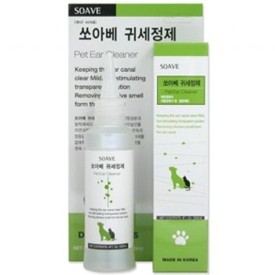 쏘아베 귀세정제 120ml 강아지 귀세정제