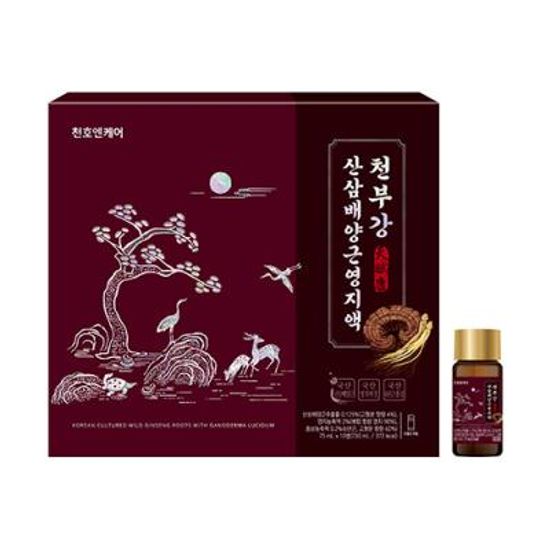 천호엔케어 천부강 산삼배양근 영지액 75ml x 10병