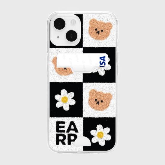 CHECKER BOARD FLOWER MERRY(카드수납-젤리)