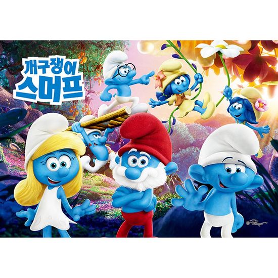 80조각 판퍼즐 - 개구쟁이 스머프 비밀의 숲(WE230E5)