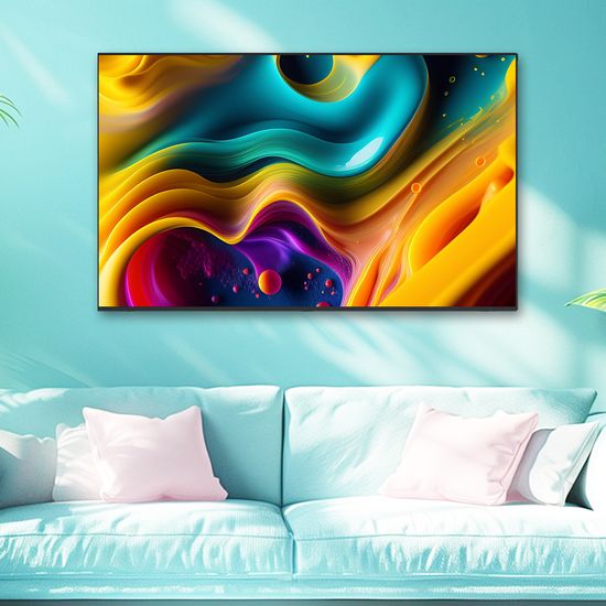 [써밋티비]75인치(190cm) A750E UHD 4K TV 스탠드설치