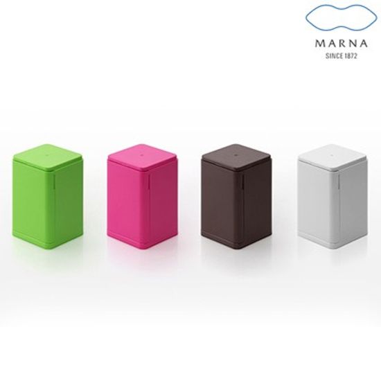 [MARNA] 컬러 큐브 휴지통 [MA-W418]