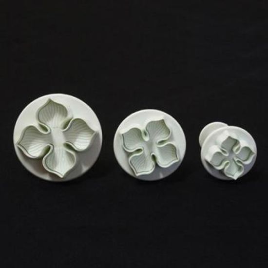 카페테리아 베이킹 항아리꽃 푸쉬커터 3종1세트