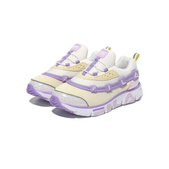 휠라 키즈 꾸미 하프메쉬 운동화 PURPLE