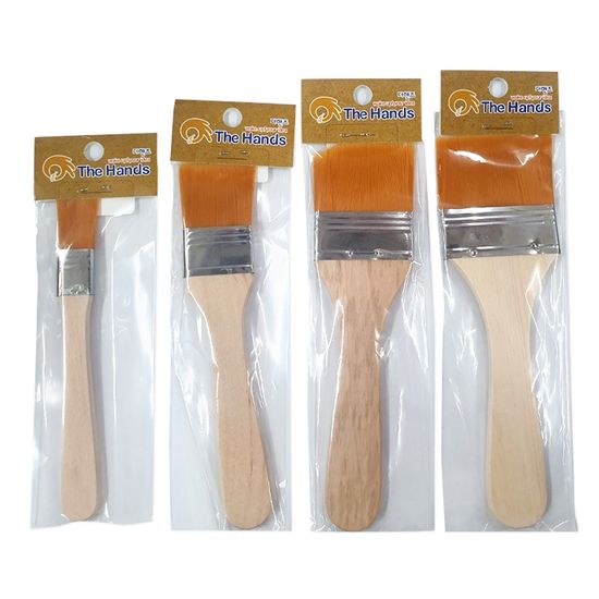 평붓 2호 미니페인트 붓 공예붓 페인트붓 도색