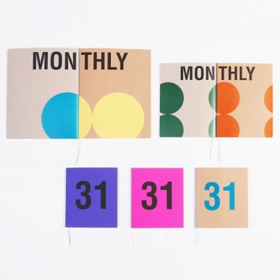 MONTHLY PLANNER 먼슬리 플래너 S no.31 (만년형)