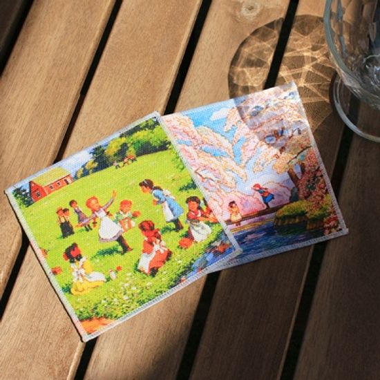 빨강머리앤 패브릭코스터