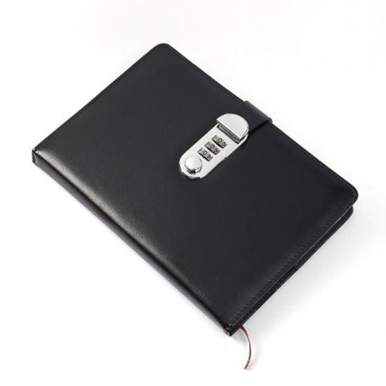 빈티지 비밀번호 다이어리형 노트(블랙) 업무 A5노트