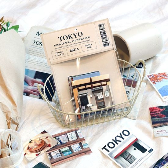 마음여행 도쿄 스티커 팩 (60매)