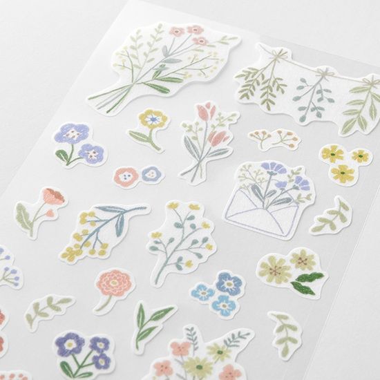 Diary Seal Two Sheets - Flower