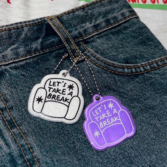 반사 키링 (오브젝트버전)