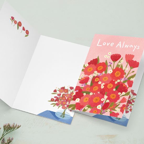 캘리엠 가정의달  HH2501 LOVE ALWAYS캘리그라피카드