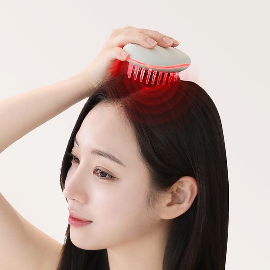 무아스 3 in 1 EMS 두피 케어 마사지기 뷰티디바이스