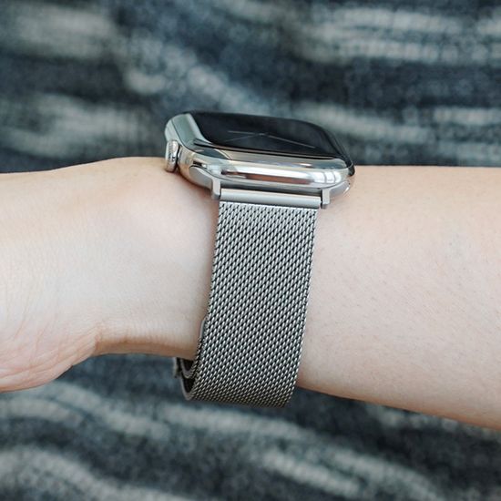 apin 애플워치 메시 밀레니즈 메탈 스트랩 10 9 8 SE
