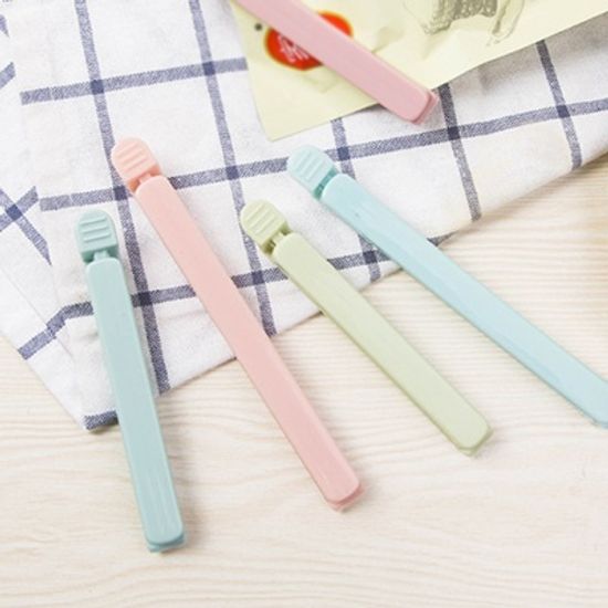 이놀 봉지 밀봉 클립 밀폐 집게 5P