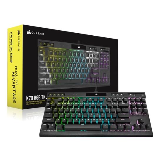 커세어 게이밍 텐키리스 키보드 K70 RGB TKL SILENT