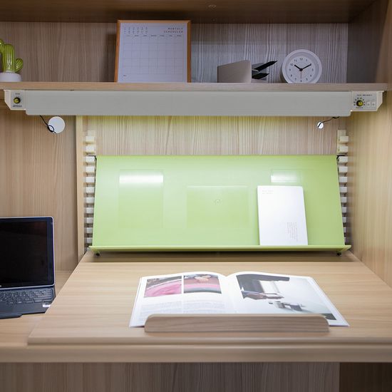 1인실 스터디룸 슬라이딩도어 오른쪽문 +LED스탠드