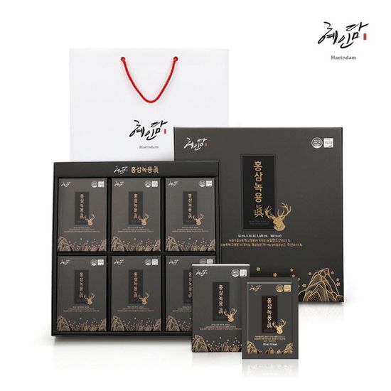 [혜인담] 홍삼녹용 진 50ml X 30포